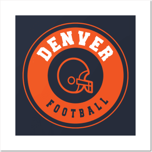 Denver football Posters and Art